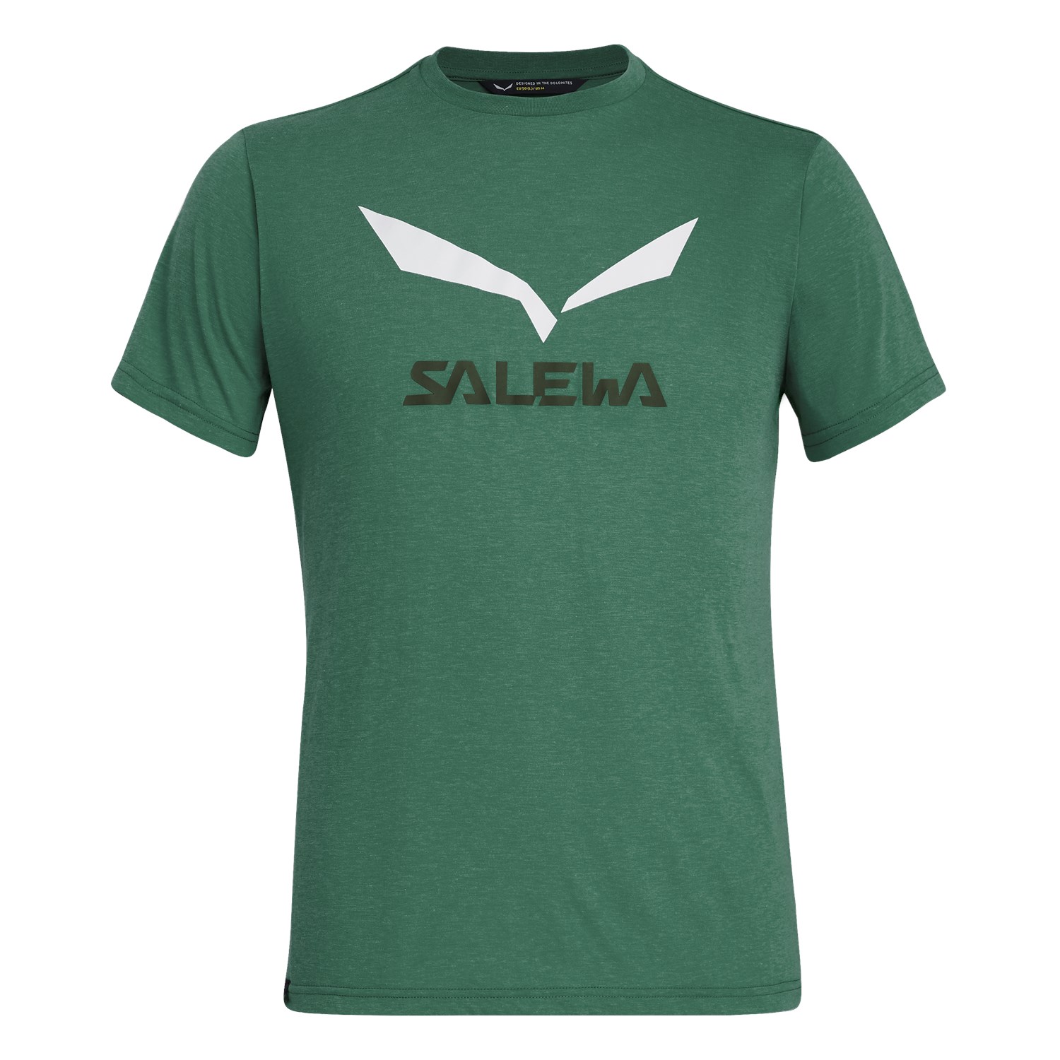 Salewa Men's Solidlogo Drirelease® T-Shirts Green GHW-493250